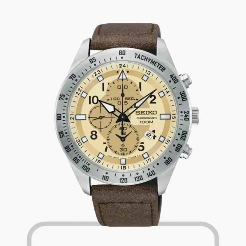 Seiko Criteria Quartz Lee Hom Chronograph Men's Watch- SNDH43P1